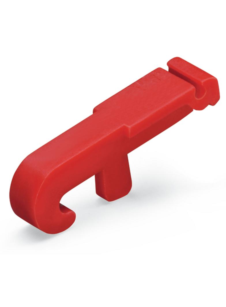 przycisk do wtyków i gniazd czerwony