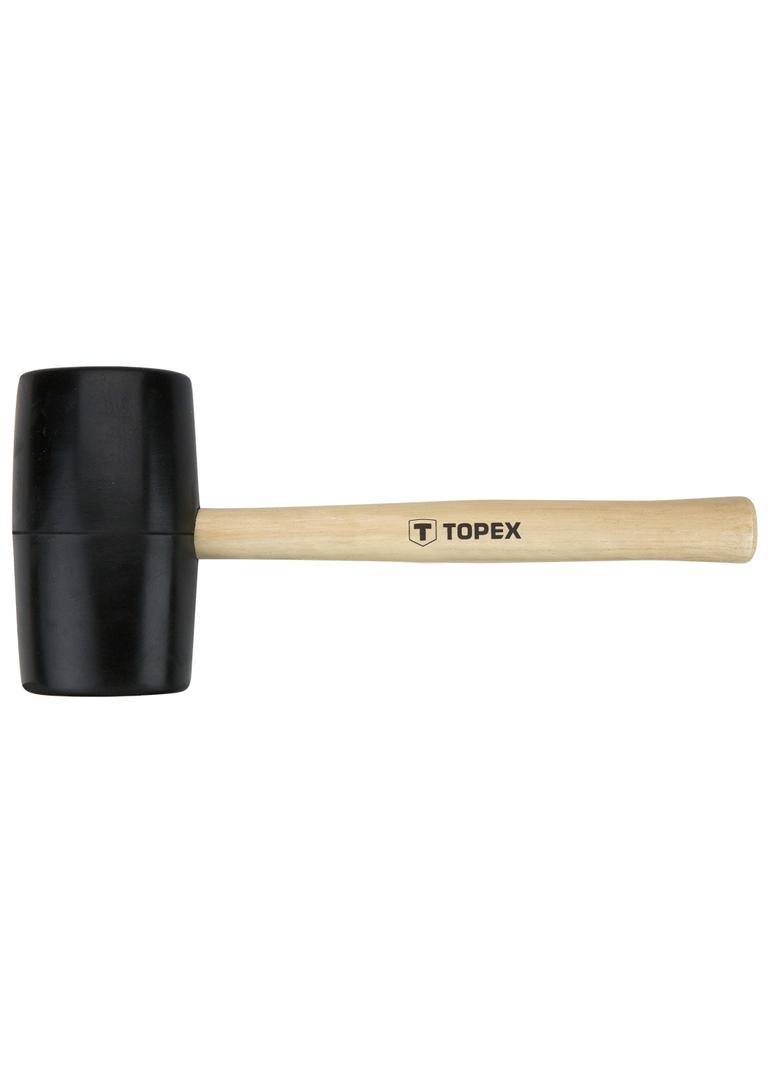 Młotek gumowy 72 mm/900 g, trzonek drewniany