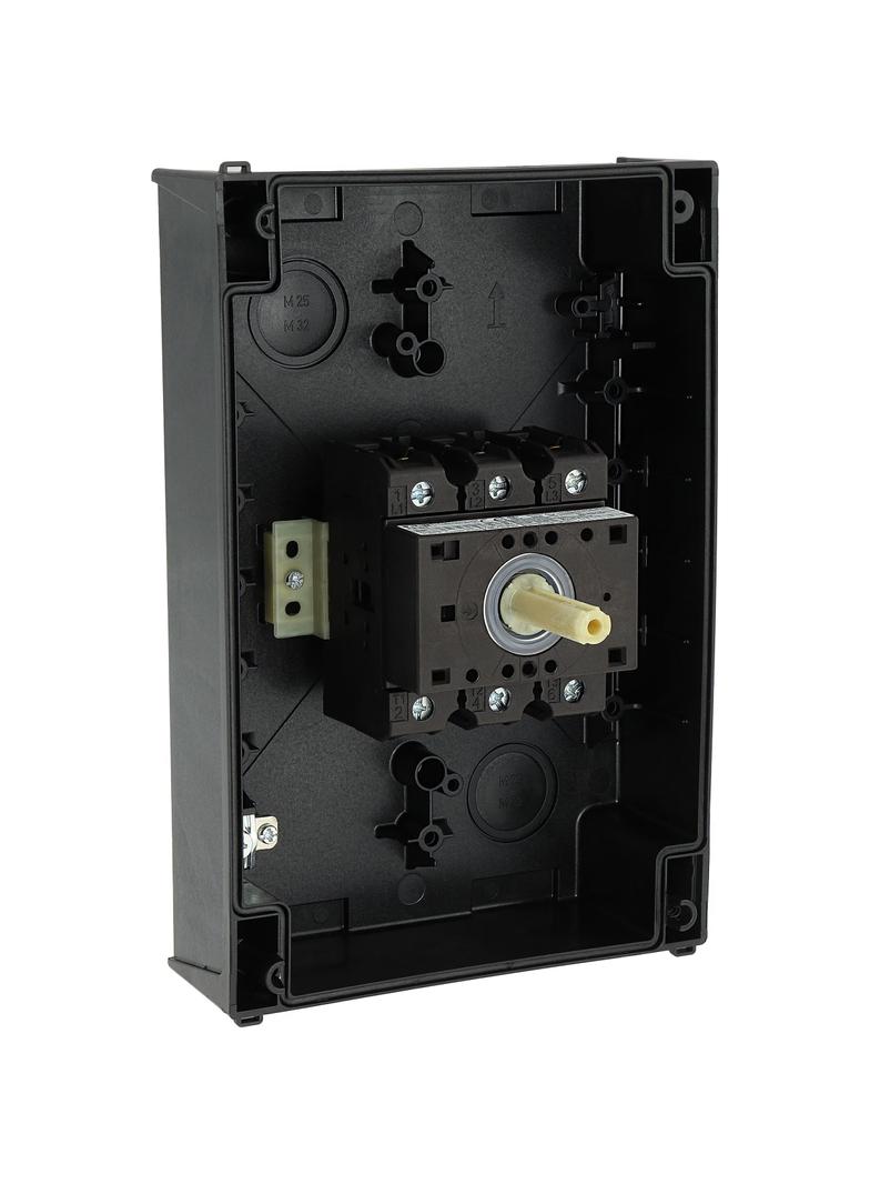 Łącznik krzywkowy 0-1 3P 63A w obudowie IP65 P3-63/I4/SVB 207343 EATON