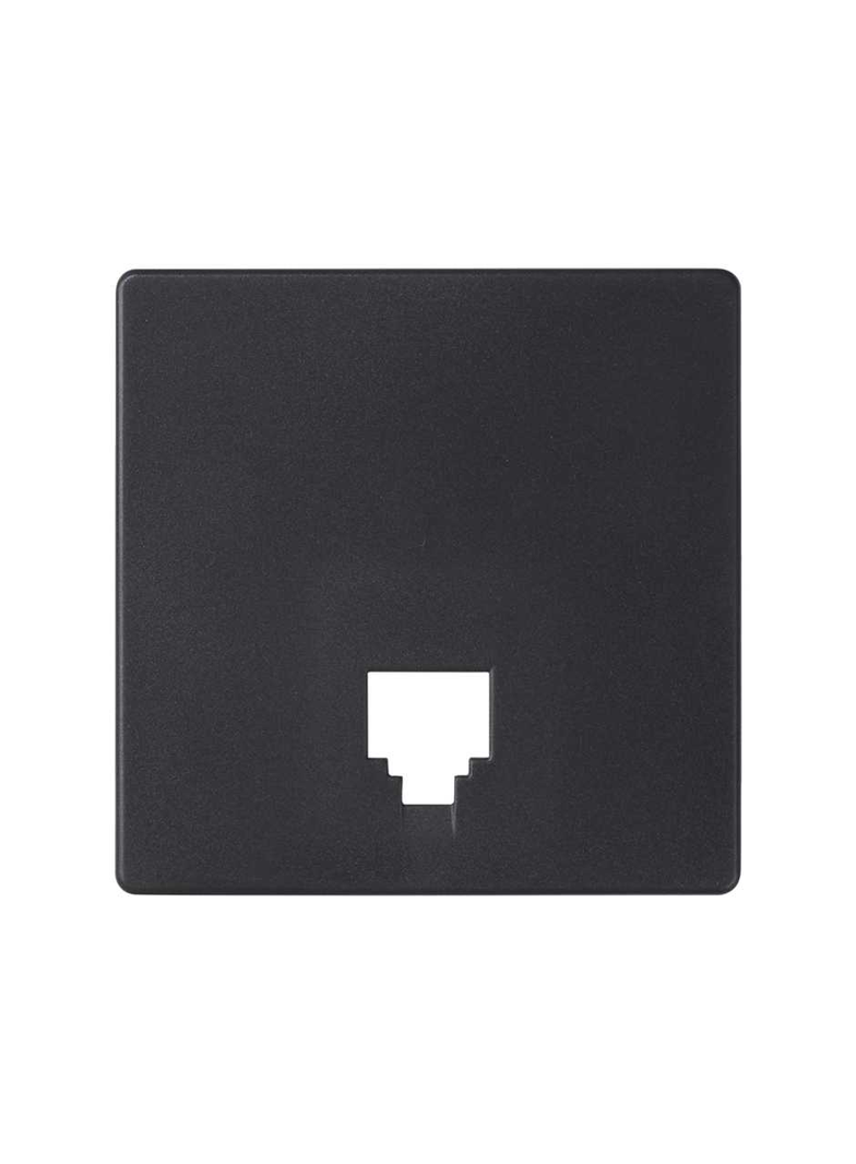 Simon 82 Pokrywa do gniazda telefonicznego grafit