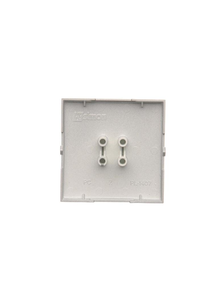 Simon 54 Klawisz pojedynczy z piktogramem klucza do łączników/przycisków srebrny mat