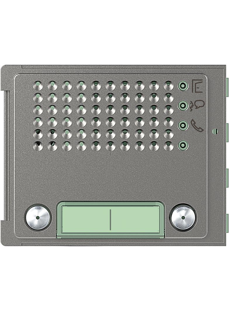 SFERA: PLAKIETKA MODUŁU FONICZNEGO - 2X1 PRZYCISK - SOLID, Bticino