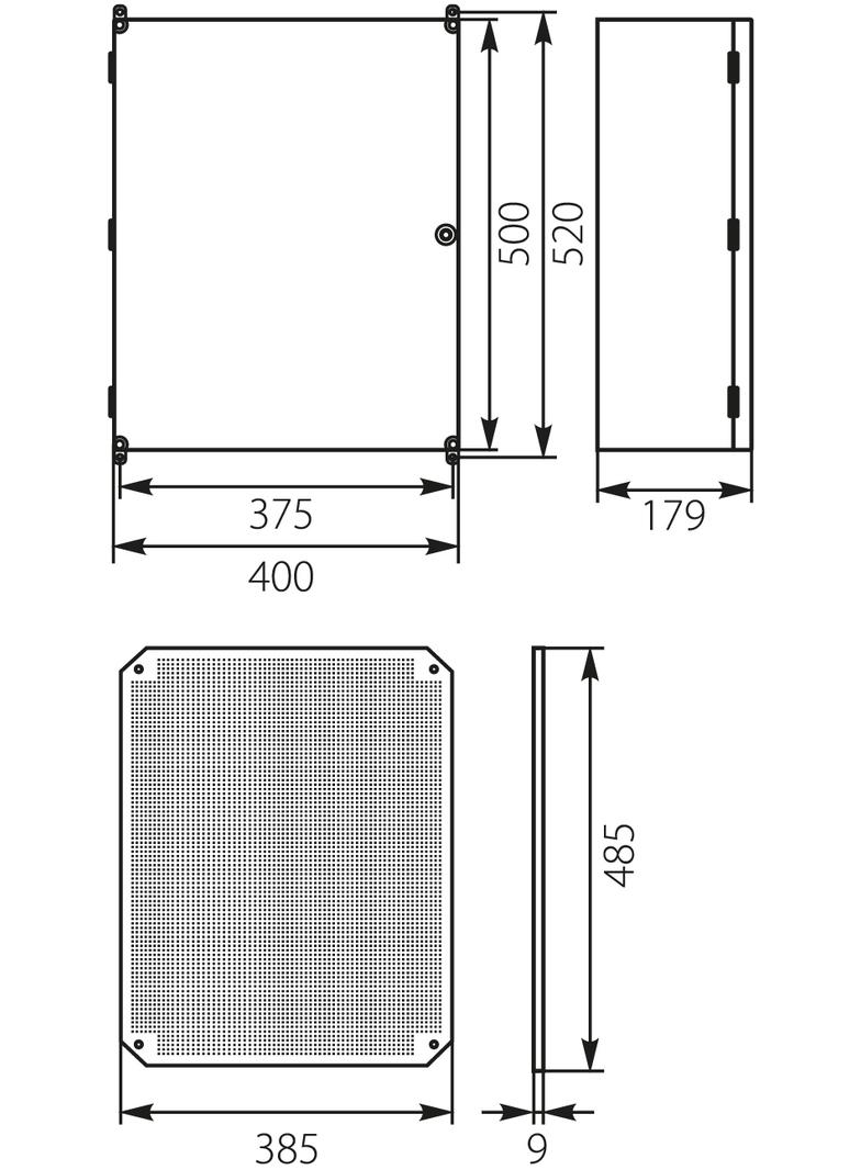 UNI-2/T OBUDOWA UNIBOX 500X400X196 43.22 OPATÓWEK