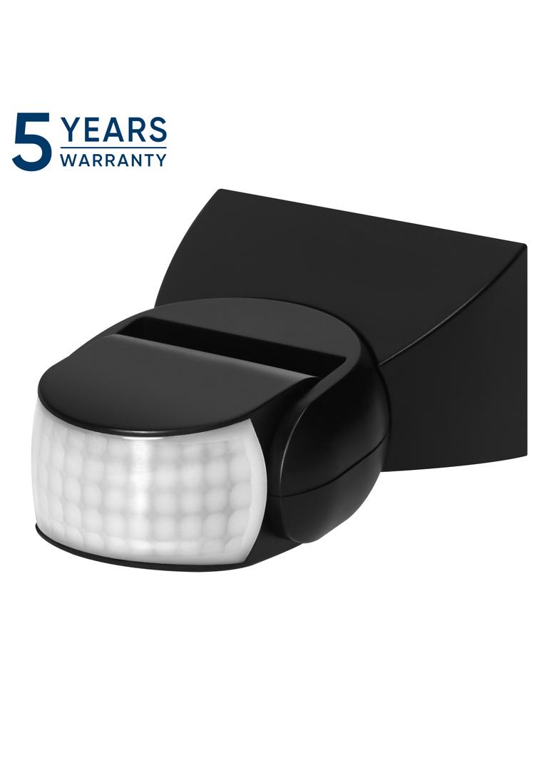 Czujnik ruchu 360°/180° 2 sensory IP65 1200W czarny TUYA Smart Wi-Fi ORNO