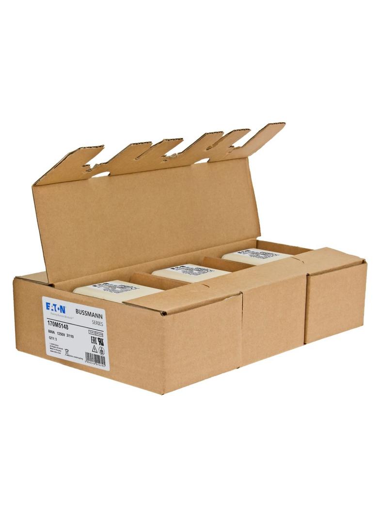 800A 1250V 2/110 aR INDICATOR FUSE Wkładka szybka 800A AC 1250V rozmiar 2 61x75x138 mm aR D 170M5148