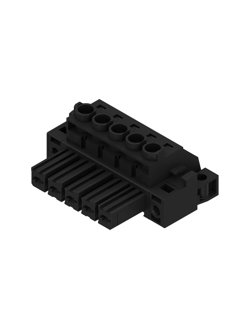 BVZ 7.62HP/05/180SFC SN BK BX Złącze kablowe do płytek drukowanych /50szt./ WEIDMULLER