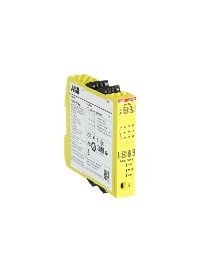Przekaźnik bezpieczeństwa Sentry SSR20 24VDC