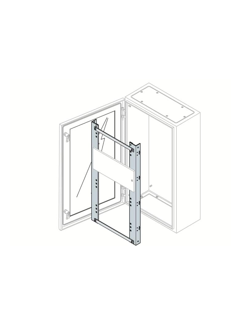 Zestaw dystryb. pod aparat.moduł. 100DIN KD8060K ABB