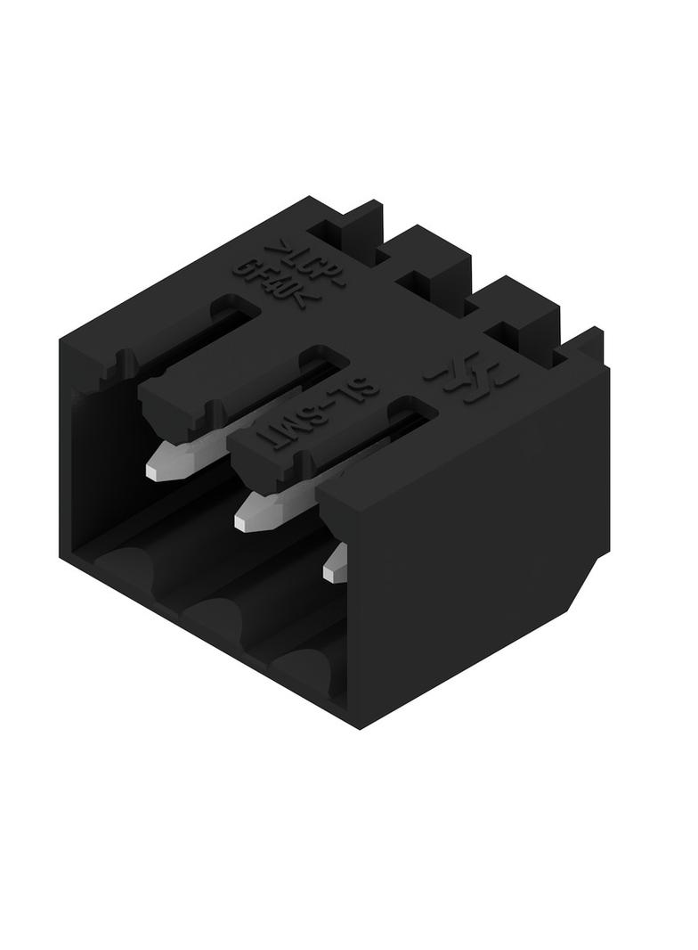 SL-SMT 3.50/03/90G 1.5SN BK RL Złącze wtykowe płytek drukowanych /385szt./ WEIDMULLER