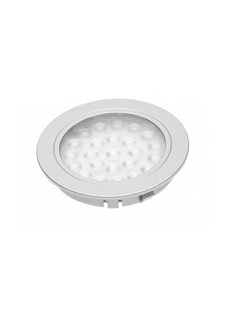 OPRAWA LEDOWA WPUSZCZANA ALVARO, 12V DC, 1.7W, 24 SMD3528, NEUTRALNY BIAŁY, 2m PRZEWÓD Z MINIAMP (2
