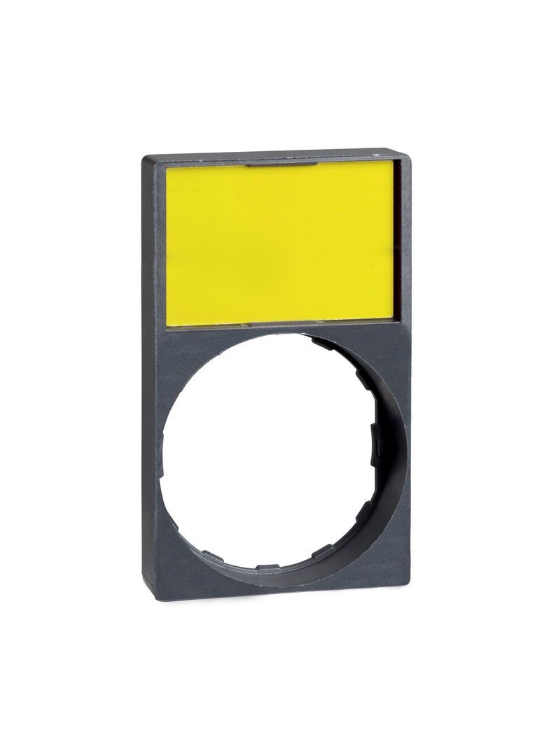 Harmony XB4 Ramka 30X50mm do mocowania etykiet o wymiarach 18X27mm ZBY6H102 Schneider