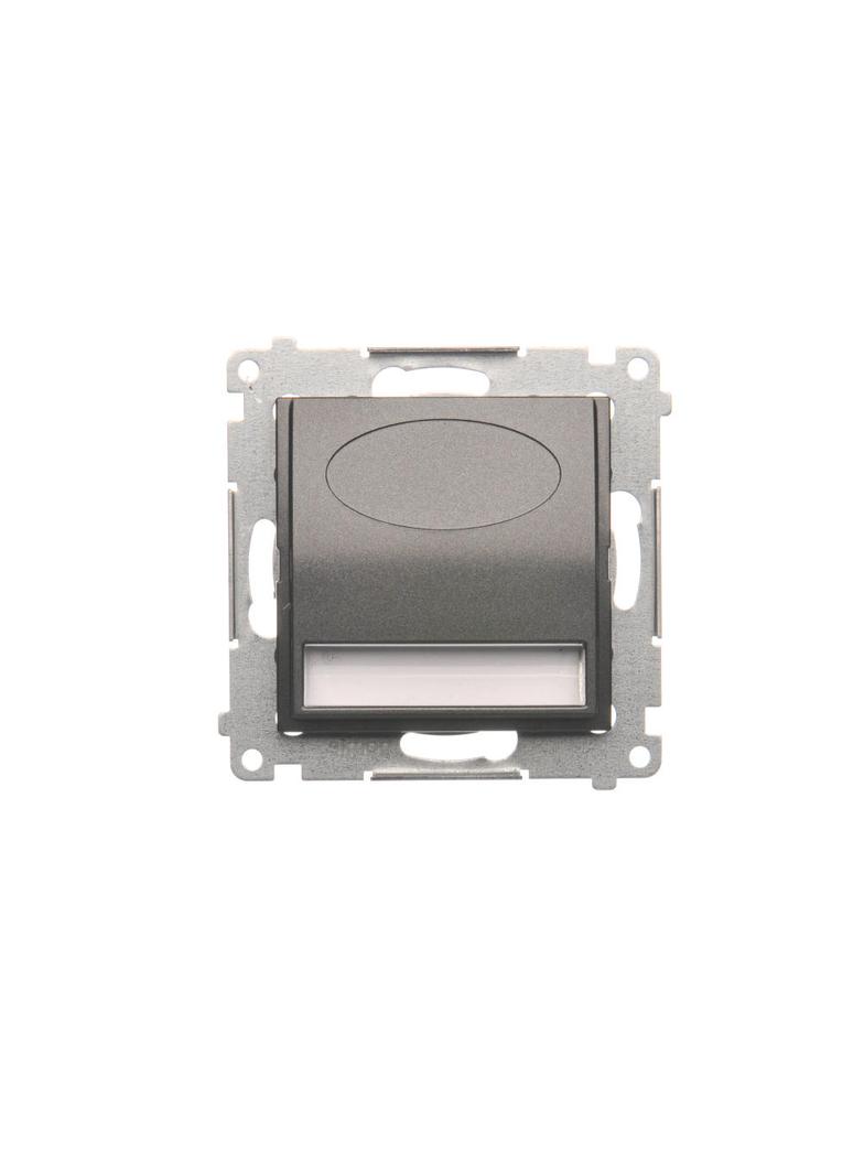 Simon 54 Oprawa oświetleniowa LED 230V AC 1.1 W białe neutralne 4000 K antracyt