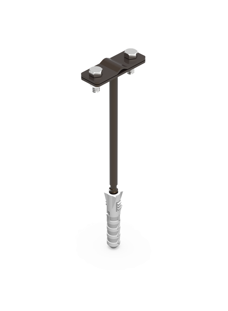 LA 9005 UCHWYT Z KOŁKIEM F-12 L-160 12.3 LA 9005