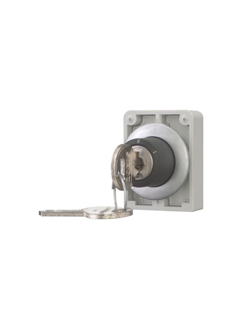 M30C-FWRS-RS Przełącznik kluczykowy 30mm 2 położeniowy bez samopowrotu zamek Ronis 187062 EATON