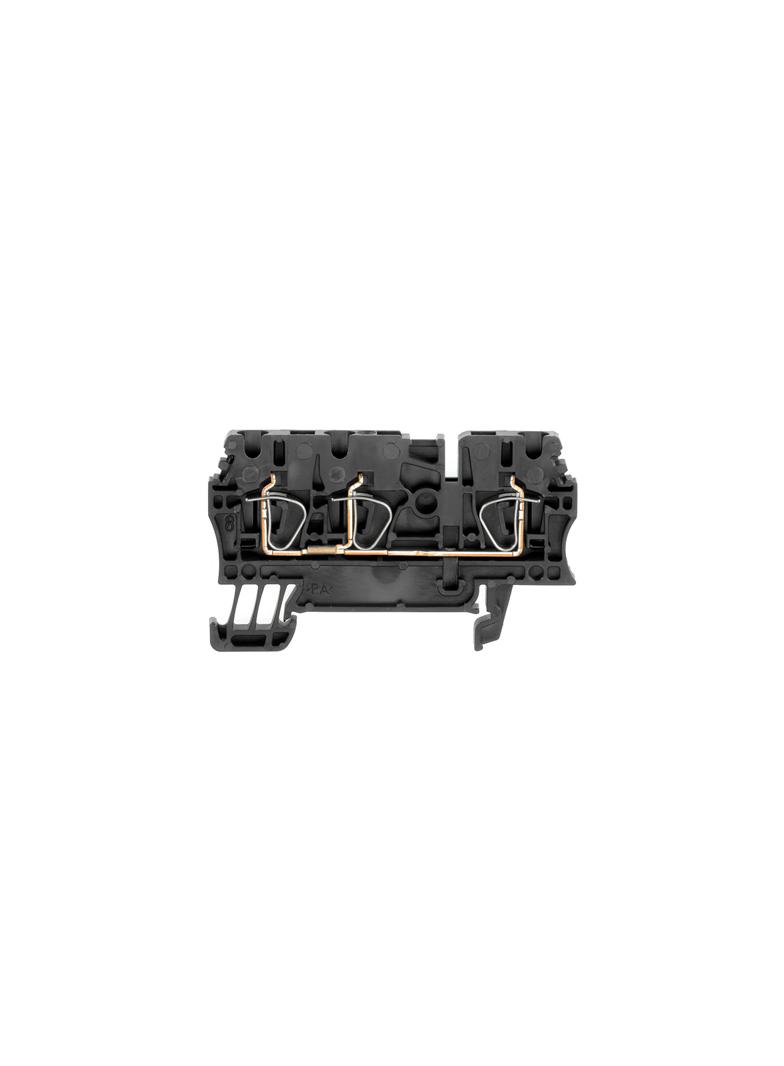 ZDU 2.5/3AN SW Złączka szynowa przelotowa /100szt./ WEIDMULLER