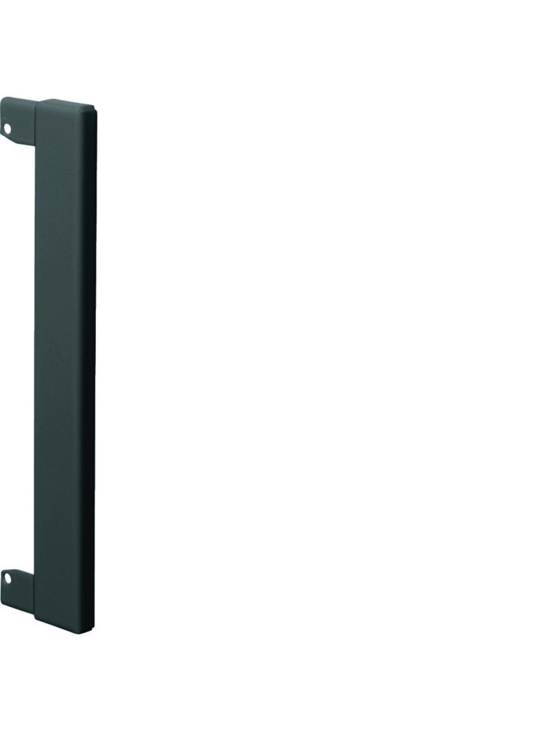 tehalit.BRN65/ BR65 Końcówka do przebicia w ścianie 65x130, czarny BR130WK9011 HAGER