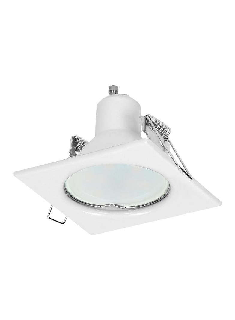 SUTRI SC ramka dekoracyjna oprawy punktowej MR16/GU10 max 50W kwadrat stały biały AD-OD-6177/W ORNO