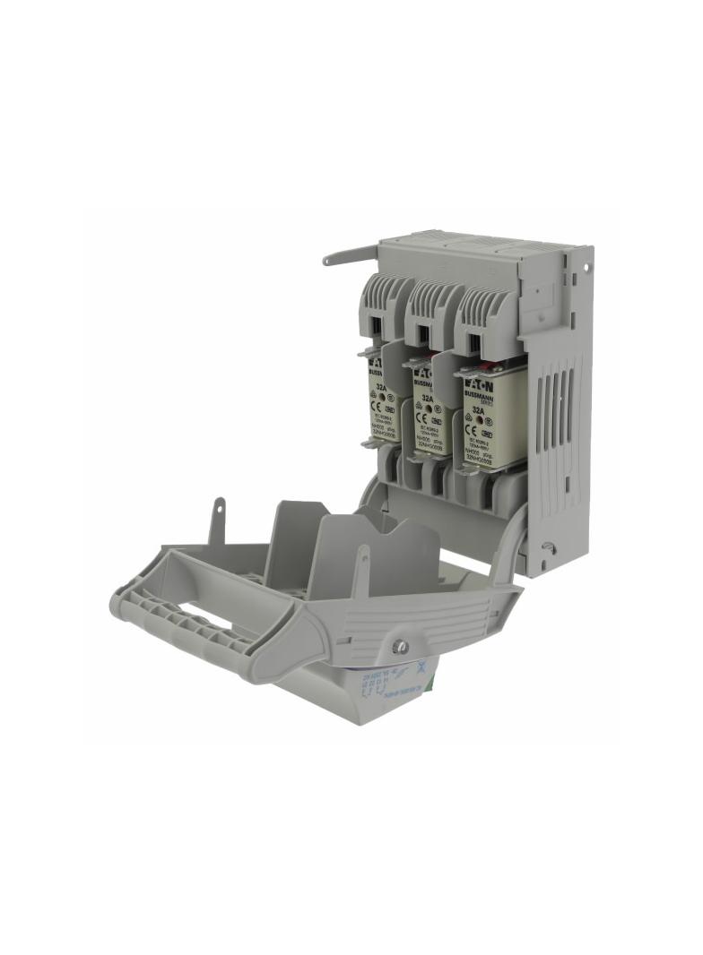 Rozłącznik bezpiecznikowy poziomy 160A AC 690V NH00 AC23B 3P IEC zaciski mostkowe EBH00O3TS5 EATON