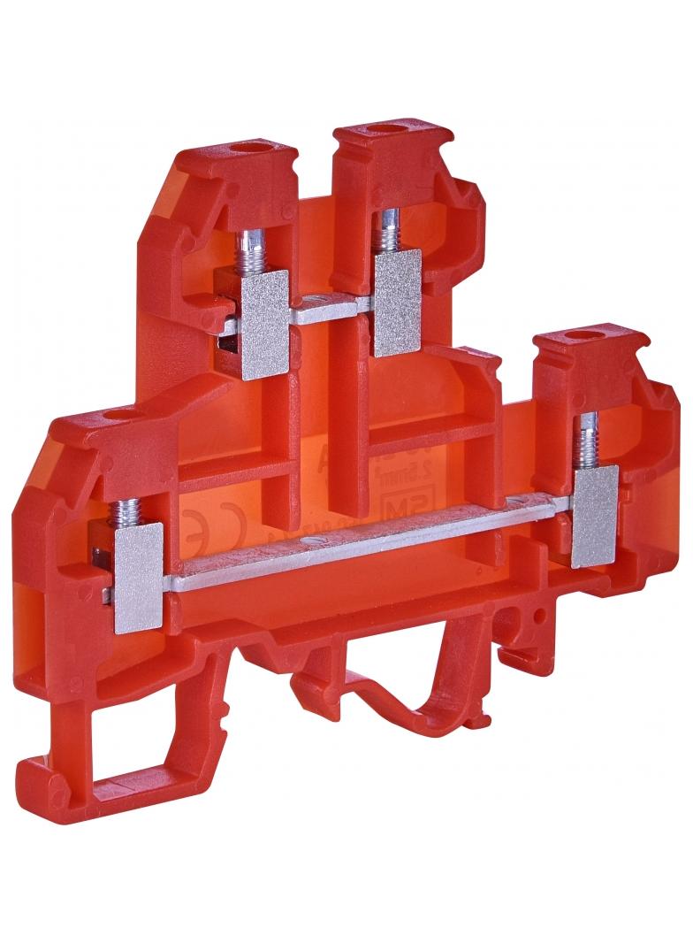 Złączka gwintowa – piętrowa, plus 2.5mm2 (czerwona) VS 2,5 NA + 003901245 ETI