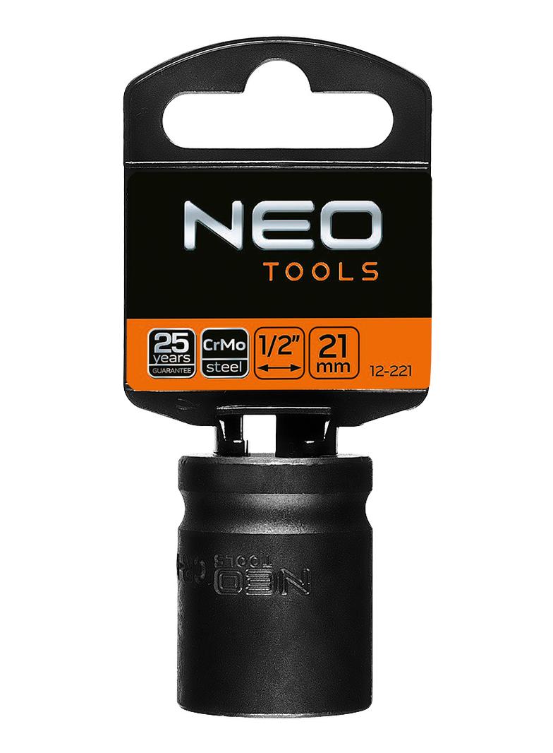 Nasadka udarowa 1/2", 21 x 38mm, Cr-Mo