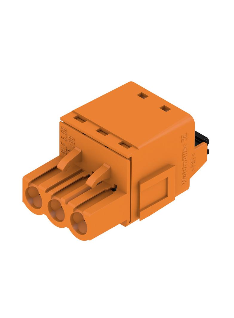 BLF 5.08HC/03/180B SN OR BX Wtyk PCB (złącze wiązki), 5.08 mm, Liczba biegunów: 3, PUSH IN, złącze sprężynowe /108szt./ 1368820000 WEIDMÜLLER
