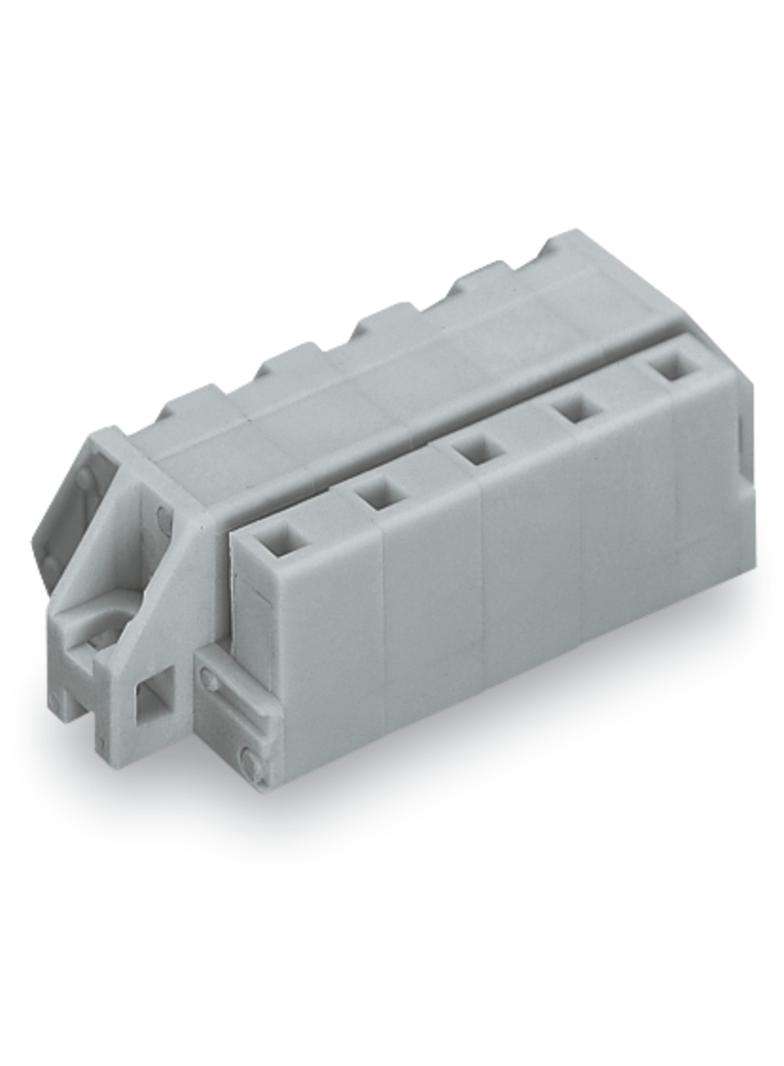 1-przewodowe gniazdo kątowe CAGE CLAMP szara /25szt./ 731-535/031-000 WAGO