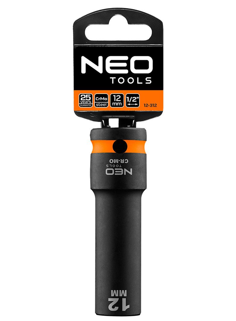 Nasadka udarowa 1/2'' długa 12x78mm Cr-Mo NEO GTX 12-312 GTX Poland