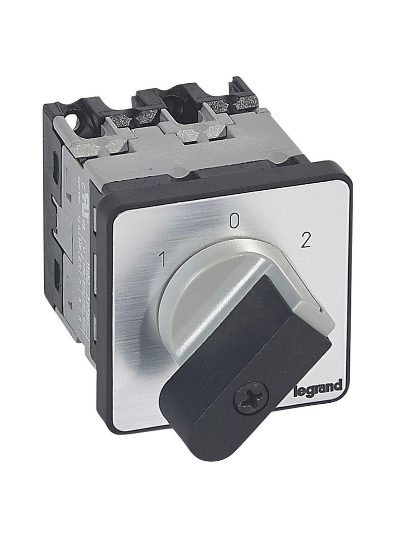 Przełącznik Krzywkowy 0-1-2 Pr12 16A 2P 027431 LEGRAND