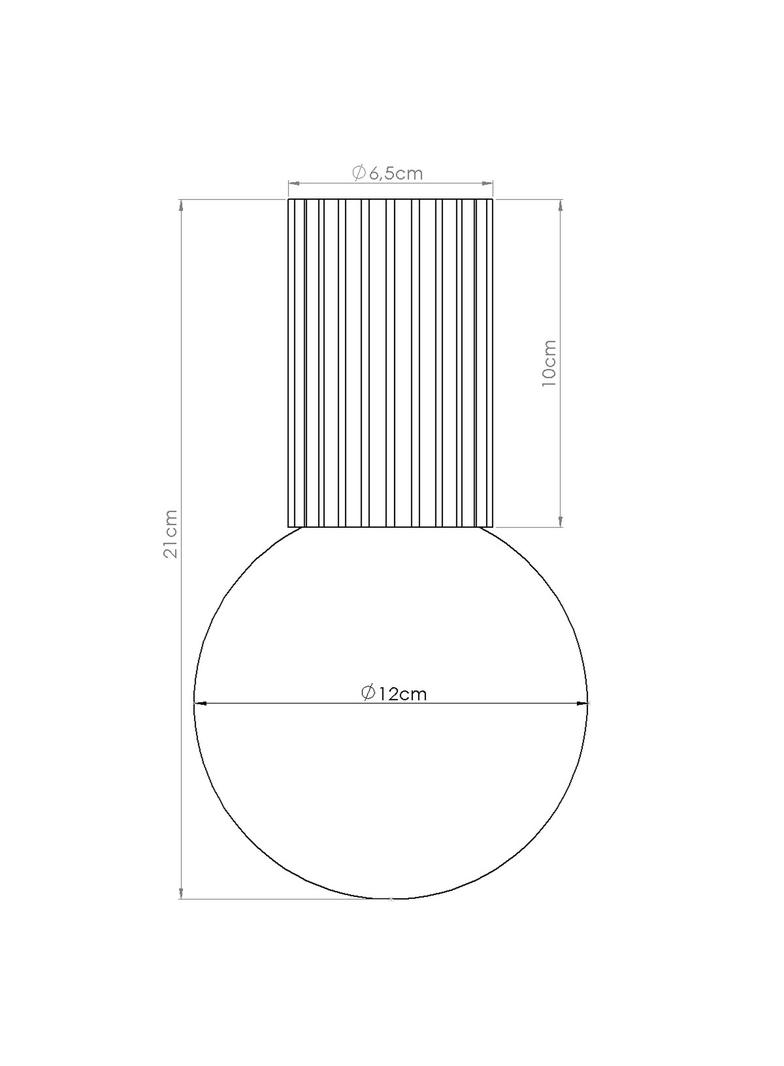 Plafon HALO taupe IP44