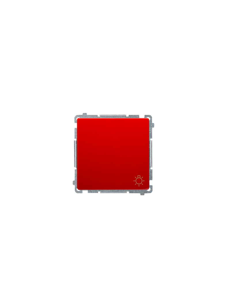 Simon Basic Przycisk światło 10A 250V szybkozłączka czerwony BMS1.01/22 KONTAKT