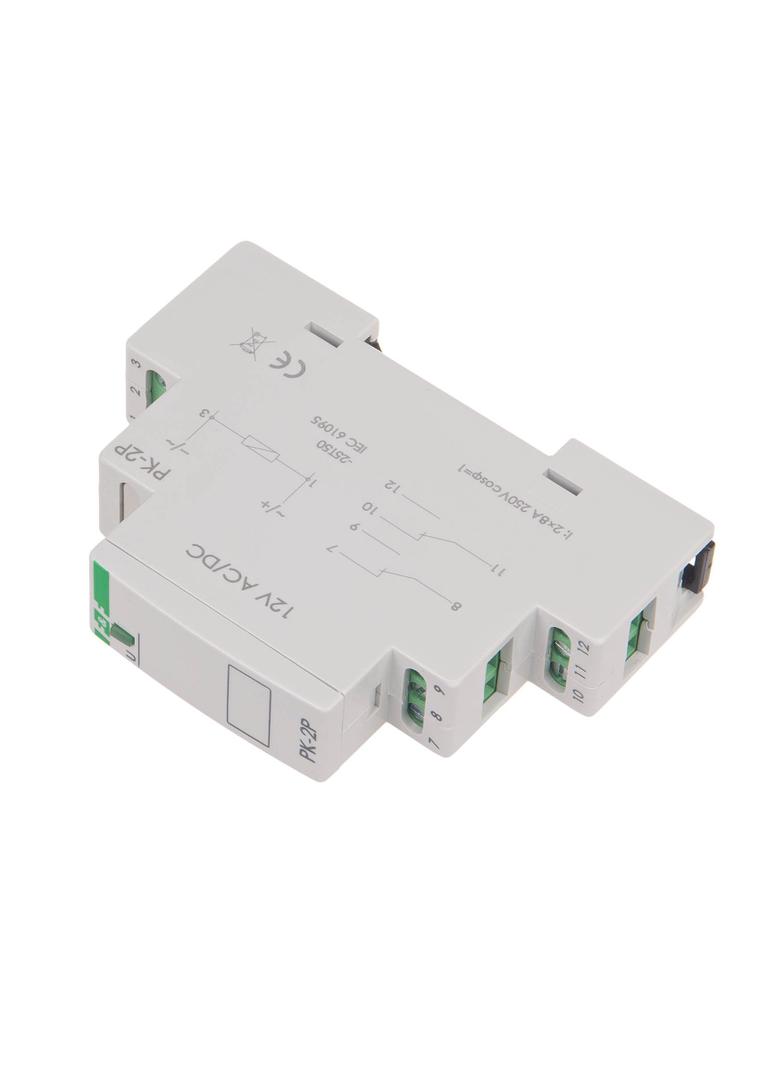 Przekaźnik elektromagnetyczny PK-2P 12 V PK-2P-12V F&F
