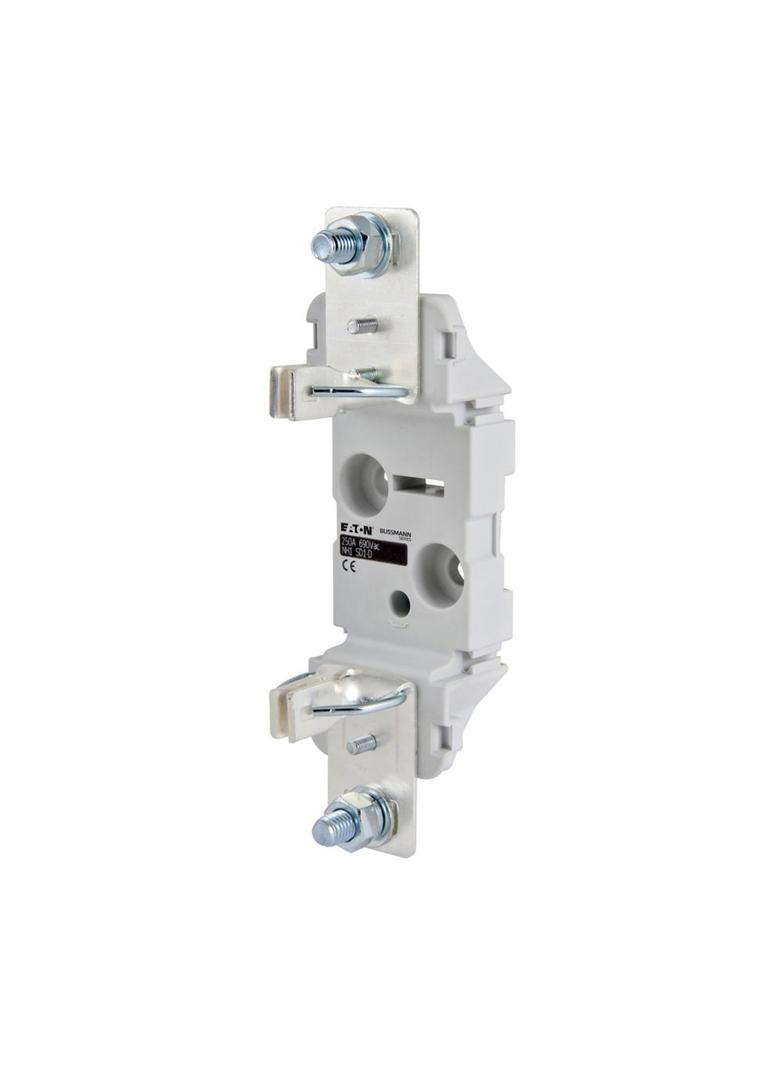 NH1 SINGLE POLE SILVER 1/4 SCREW Podstawa NH1 1P 250A,mont. szyna DIN i śruby SD1-D EATON