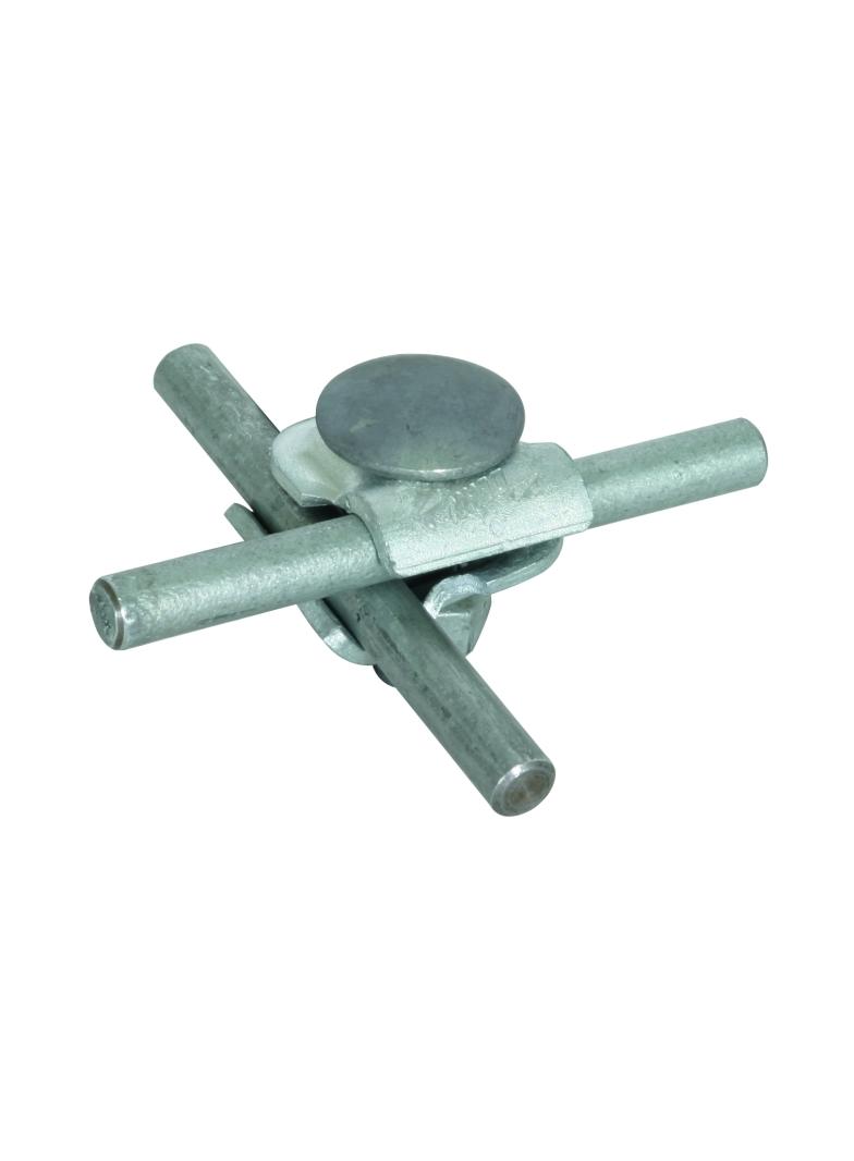 Zacisk uniwersalny mmV do drutu 6-8 mm, St/tZn