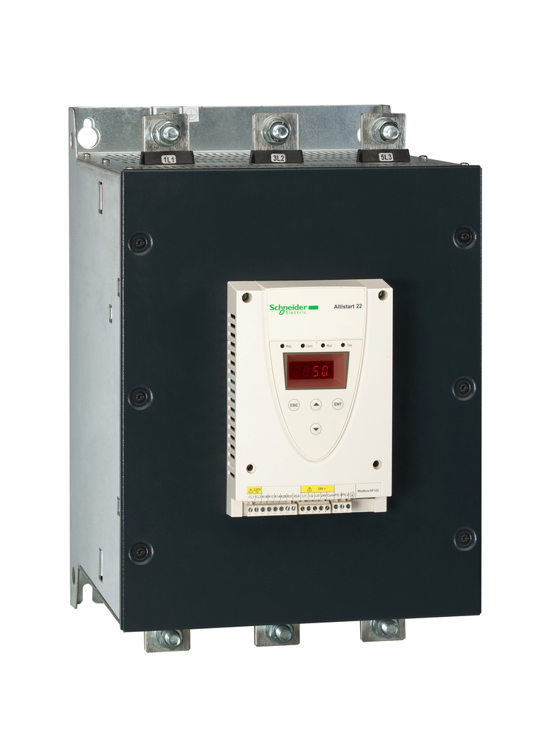 Układ łagodnego rozruchu ATS22 3 fazowe 230/440VAC 50/60Hz 315kW 590A IP00