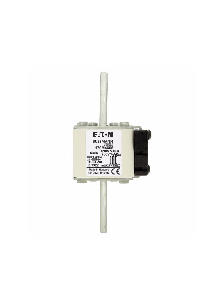 FUSE 630A 690V 1FKE/90 AR UC Wkładka szybka 630A AC 690V rozmiar 1 53x69x136 mm aR IEC UL 170M4666 E