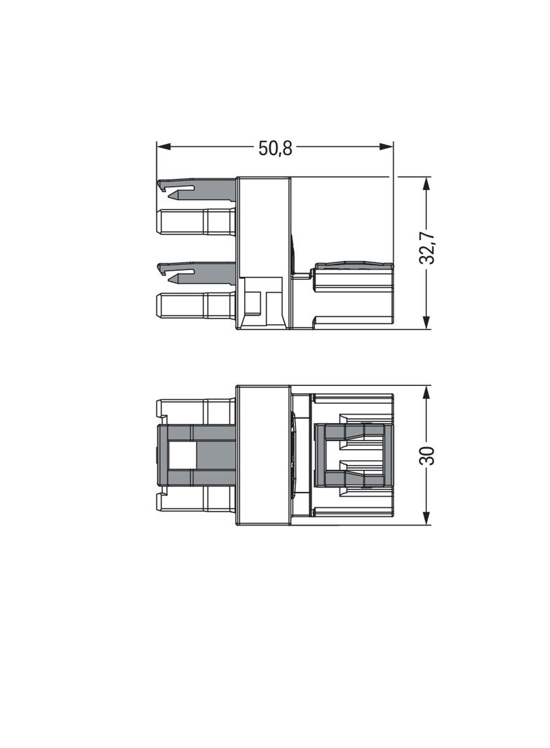 rozgałęźniki typu h
