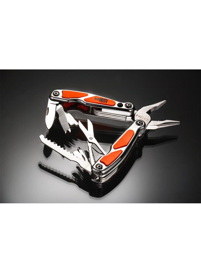 Narzędzie wielofunkcyjne mini, z LED, zestaw 10 elementów