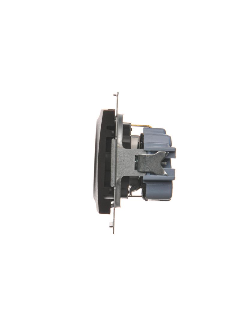 Simon 54 Gniazdo Schuko z przesłonami 16A 250V szybkozłączka brąz mat DGSz1CZ.01/46 KONTAKT