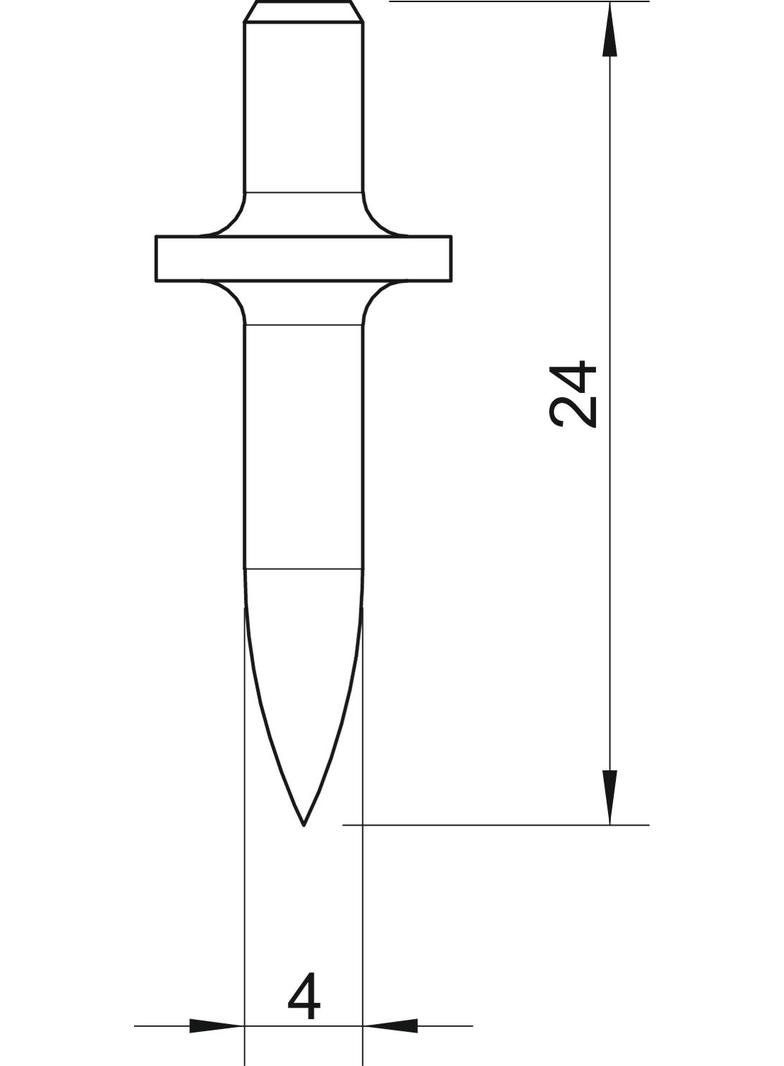 903/RB, KOŁEK OBO L18MM