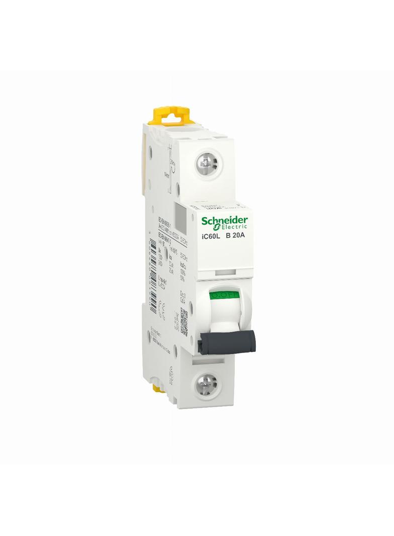 Wyłącznik nadprądowy Acti9 iC60L 1P B20A A9F93120 Schneider