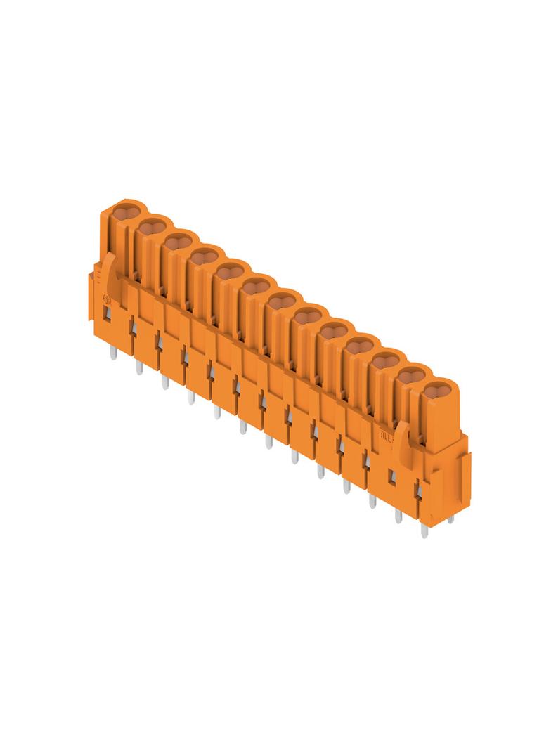 BLL 5.08/13/180B 3.2SN OR BX Wtyki PCB (złącza płyty), 5.08 mm, Liczba biegunów: 13, kąt odejścia: 180° /24szt./ 1682840000 WEIDMÜLLER