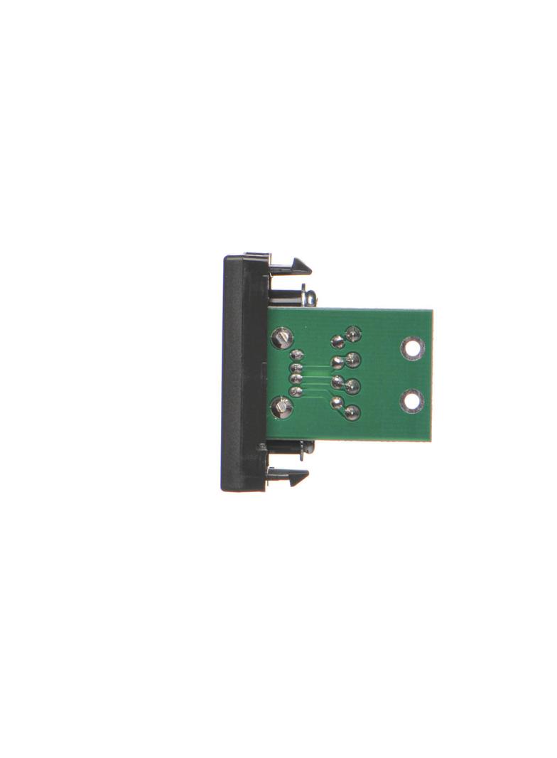 Simon Connect Płytka K45/2 złącza USB typ A żeńskie 225x45mm + gniazdo zaciski śrubowe szary grafit K128B/14 KONTAKT