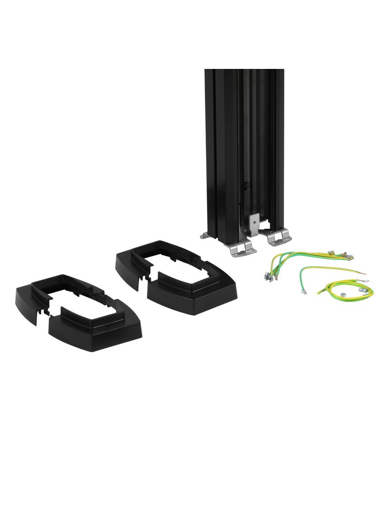 Kolumna uniwersalna 1-komorowa 2,7m, czarna, Legrand