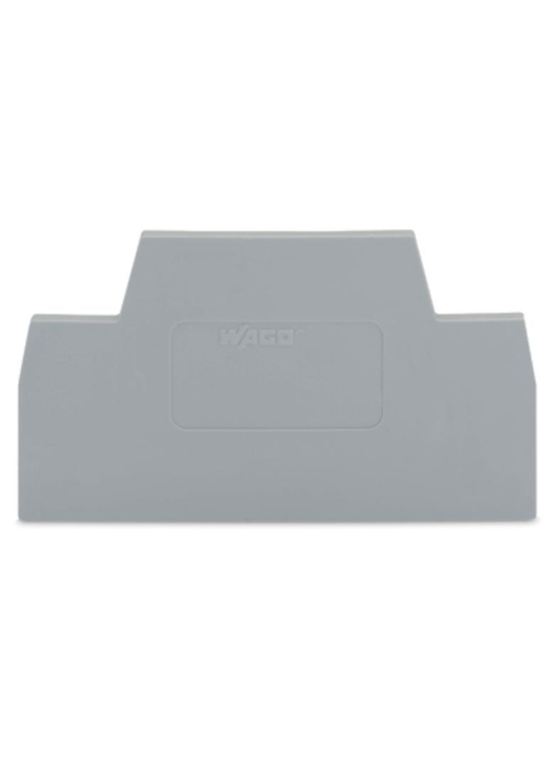 ścianka końcowa szara