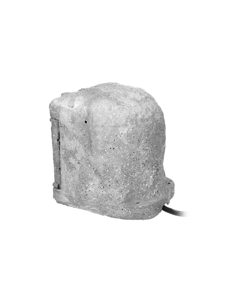 Gniazdo ogrodowe KAMIEŃ 4x2P+Z (schuko) kabel gumowy H07RN-F 3x1,5mm2 3m 2 tryby pracy: automaty OR-