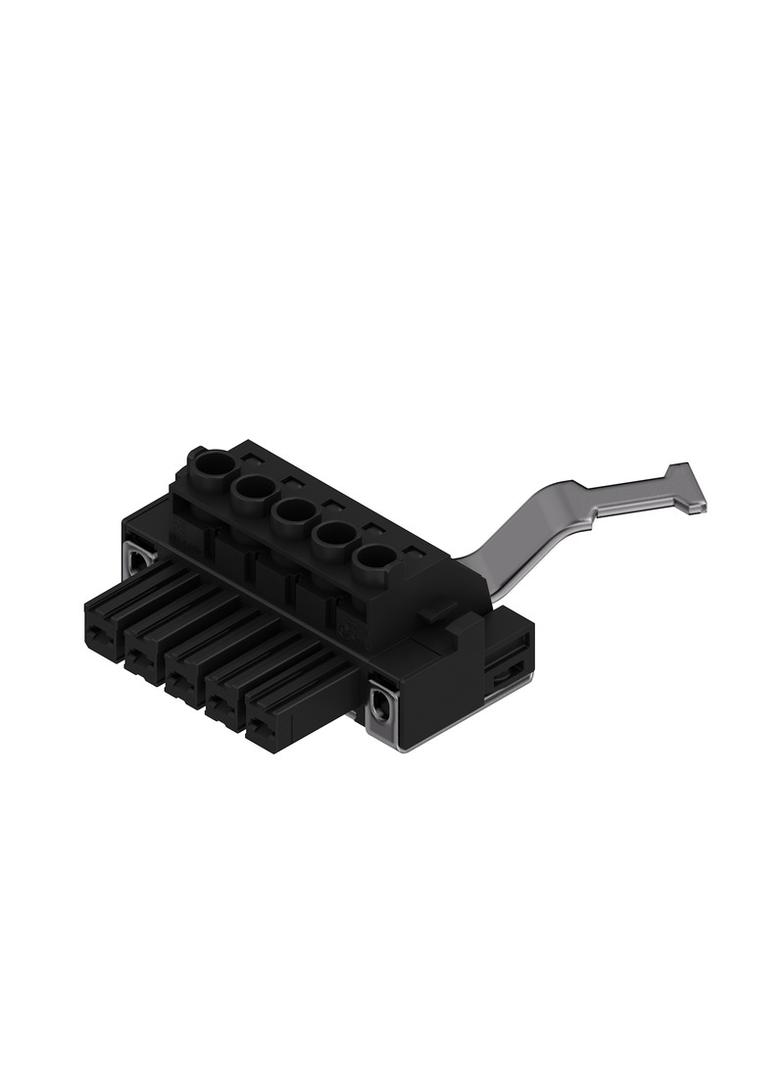 BVZ 7.62HP/05/180SH210C SN BK BX Złącze kablowe do płytek drukowanych /25szt./ WEIDMULLER