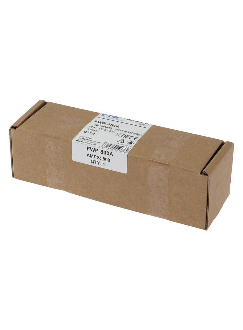 800AMP 700V AC SEMI-COND FUSE Wkładka szybka 800A AC 700V DC 700V 51x169 mm aR UL FWP-800A EATON