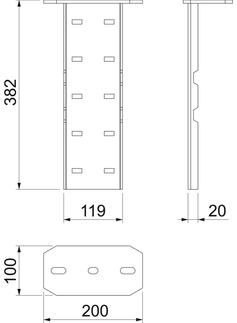 WFP 110 FT Podnóżek