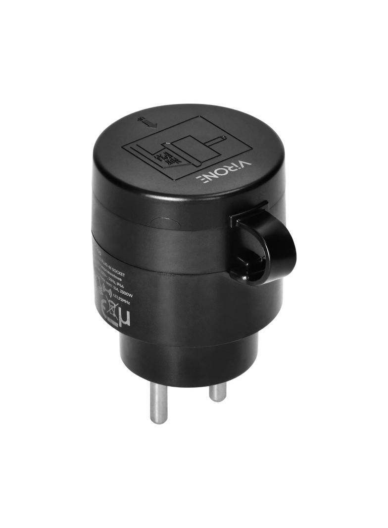 Zestaw bezprzewodowych gniazd MINI, sterowanych pilotem 2+1, 2300W, IP44 RS-7 ORNO