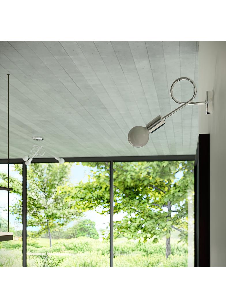 Żyrandol LOOP 5 chrom